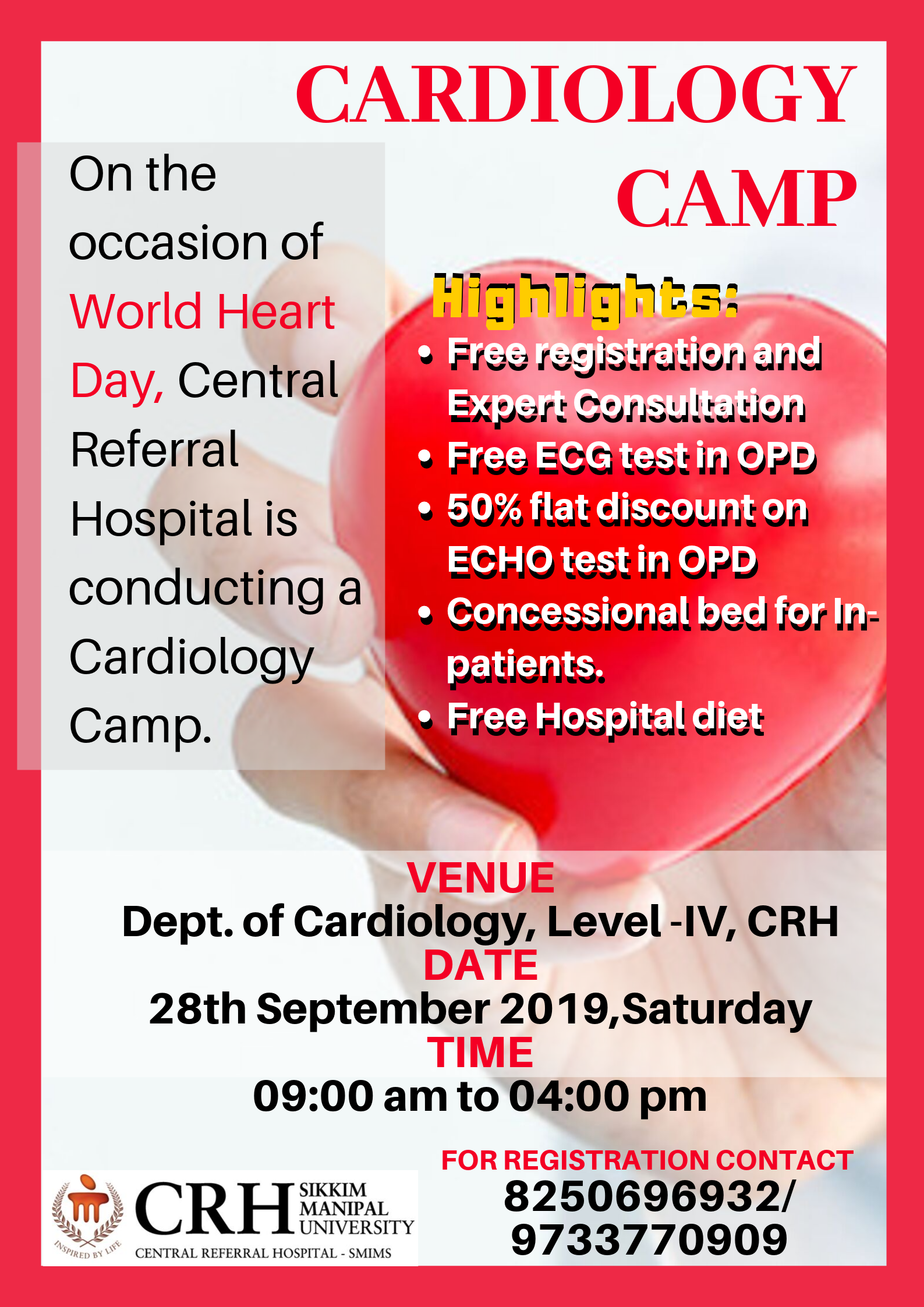 Cardiology Health Camp CRH